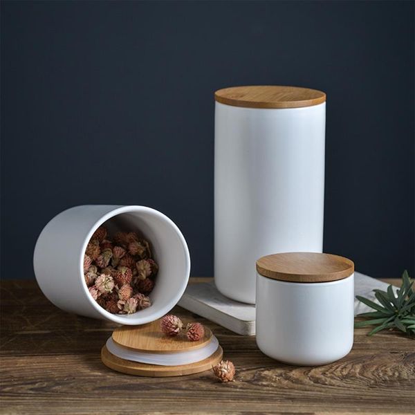 storage bottles & jars decorative ceramics sealed candy container kitchen holder, wood lid bottle, home space saving
storage bottles & jars decorative ceramics sealed candy container kitchen holder, wood lid bottle, home space saving