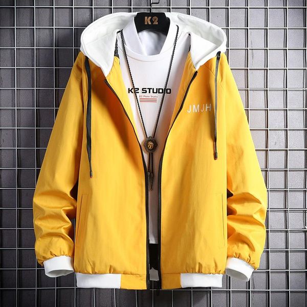 men's jackets casual 2021 autumn hooded thin clothes spring outerwear zipper coat slim fit daily streetwear windbreaker, Black;brown
men's jackets casual 2021 autumn hooded thin clothes spring outerwear zipper coat slim fit daily streetwear windbreaker, Black;brown
