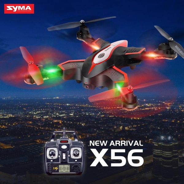 drones syma x56 folding drone rc quadcopter 4ch 2.4g aircraft without camera remote control toys hover function helicopter
drones syma x56 folding drone rc quadcopter 4ch 2.4g aircraft without camera remote control toys hover function helicopter