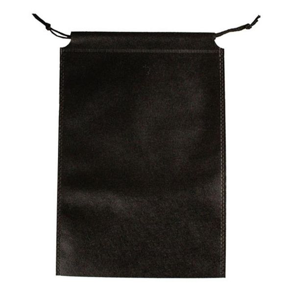 storage bags non woven fabric black 40x50cm dustproof moisture proof shoe bag environmental simple drawstring pocket
storage bags non woven fabric black 40x50cm dustproof moisture proof shoe bag environmental simple drawstring pocket