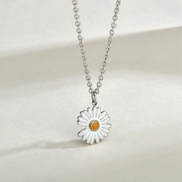 pendant necklaces trendy sunflower necklace for women gift party collares ketting accessories drop, Silver
pendant necklaces trendy sunflower necklace for women gift party collares ketting accessories drop, Silver