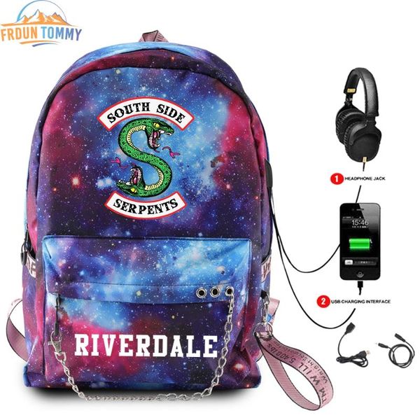 backpack riverdale star colour fashion multifunction usb charging travel bag for teenagers boys girls school bags
backpack riverdale star colour fashion multifunction usb charging travel bag for teenagers boys girls school bags