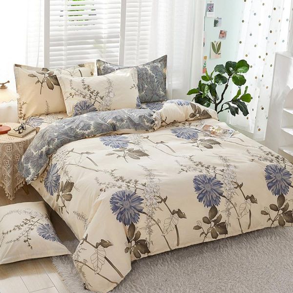 bedding sets 100% cotton duvet cover + pillowcase flowers printing quilt bed linens no sheet single king hometextile
bedding sets 100% cotton duvet cover + pillowcase flowers printing quilt bed linens no sheet single king hometextile