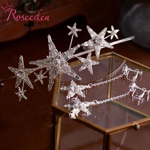 hair clips & barrettes gold silver color crystal stars bride tiara with earrings women bridesmaid bling crown wedding jewelry re3705, Golden;silver
hair clips & barrettes gold silver color crystal stars bride tiara with earrings women bridesmaid bling crown wedding jewelry re3705, Golden;silver