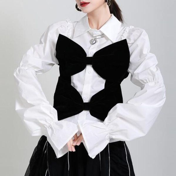 women's blouses & shirts cultiseed women fashion ruffles patchwork big bows birhtday party ladies cute sweet flare sleeve, White
women's blouses & shirts cultiseed women fashion ruffles patchwork big bows birhtday party ladies cute sweet flare sleeve, White