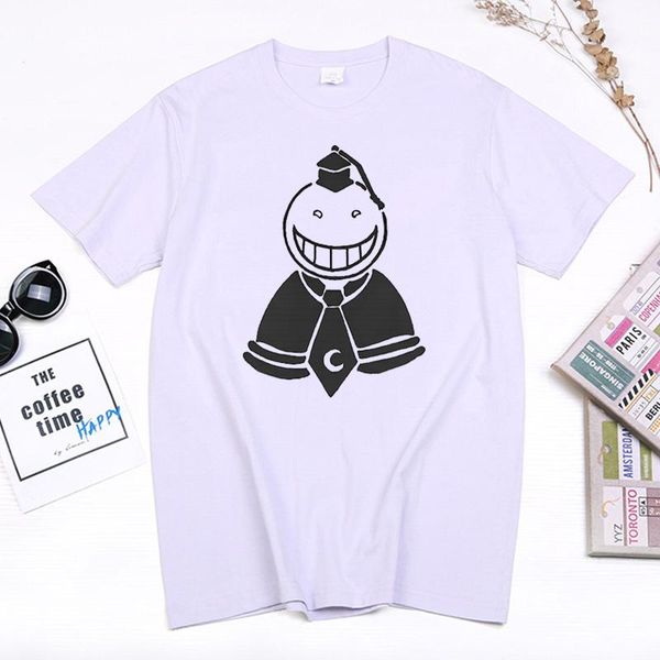 men's t-shirts assassination classroom manga t shirt men fashion anime clothes kawaii korosensei print short-sleev summer cotton ropa h, White;black
men's t-shirts assassination classroom manga t shirt men fashion anime clothes kawaii korosensei print short-sleev summer cotton ropa h, White;black