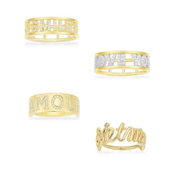 cluster rings kakany 2021 fashion high-quality original 1:1 i love you word series ring white cubic zirconia female simple luxury gift, Golden;silver
cluster rings kakany 2021 fashion high-quality original 1:1 i love you word series ring white cubic zirconia female simple luxury gift, Golden;silver