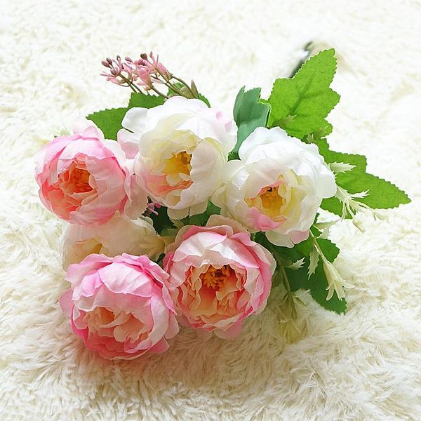 heads peony artificial flower silk bouquet for wedding home party decoration fake flowers fall decorative & wreaths
heads peony artificial flower silk bouquet for wedding home party decoration fake flowers fall decorative & wreaths