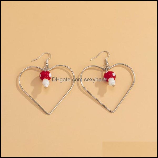 dangle & chandelier earrings jewelry large hollow out heart retro y mushroom tassel ear hook european women geometric love alloy stud earrin, Silver
dangle & chandelier earrings jewelry large hollow out heart retro y mushroom tassel ear hook european women geometric love alloy stud earrin, Silver
