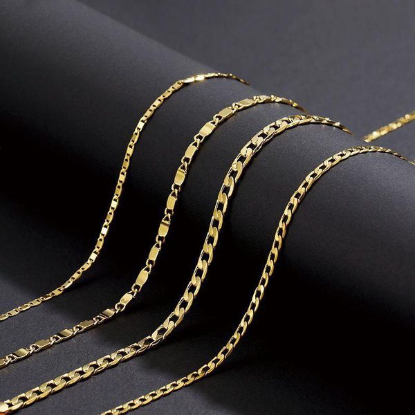 chains xp jewelry --( 40cm 50cm 60cm) 24k gold plated figaro necklaces for men women fashion nickel free, Silver
chains xp jewelry --( 40cm 50cm 60cm) 24k gold plated figaro necklaces for men women fashion nickel free, Silver