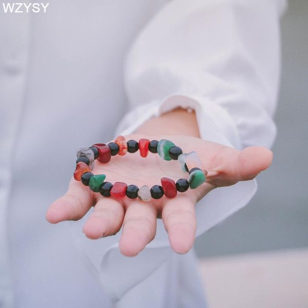 charm bracelets original mixed color natural stone beads bracelet irregular birthstone rainbow for men and women jewelry gifts, Golden;silver
charm bracelets original mixed color natural stone beads bracelet irregular birthstone rainbow for men and women jewelry gifts, Golden;silver