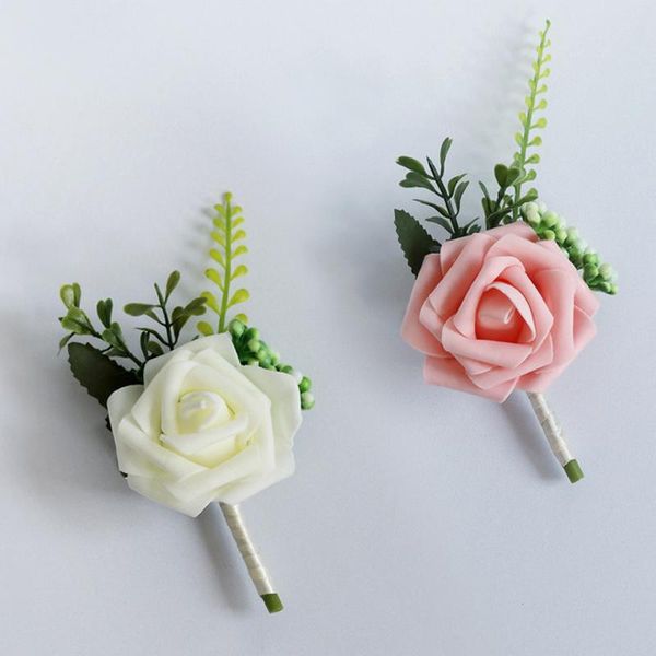 decorative flowers & wreaths 5pcs/set handmade groom boutonniere groomsman corsage artificial simulation pe rose flower wedding party prom m
decorative flowers & wreaths 5pcs/set handmade groom boutonniere groomsman corsage artificial simulation pe rose flower wedding party prom m