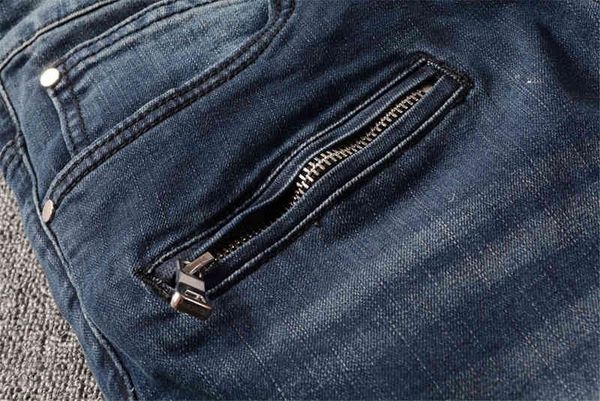 men's jeans design mens trousers distressed ripped biker slim fit motorcycle denim for men fashion hip hop pants w42 bdnl, Blue
men's jeans design mens trousers distressed ripped biker slim fit motorcycle denim for men fashion hip hop pants w42 bdnl, Blue