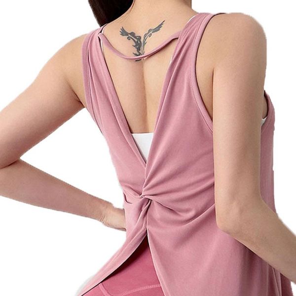 yoga outfit 2021 backless sport fitness women bandage running shirt back short sleeve tees gym workout
yoga outfit 2021 backless sport fitness women bandage running shirt back short sleeve tees gym workout