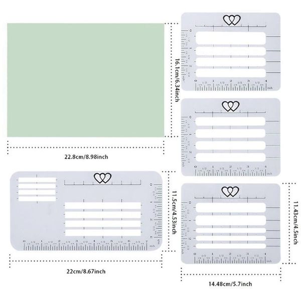 4pcs postcards diary envelope templates rulers notebook letter invitation addressing guide greeting card stencil set craft cards
4pcs postcards diary envelope templates rulers notebook letter invitation addressing guide greeting card stencil set craft cards