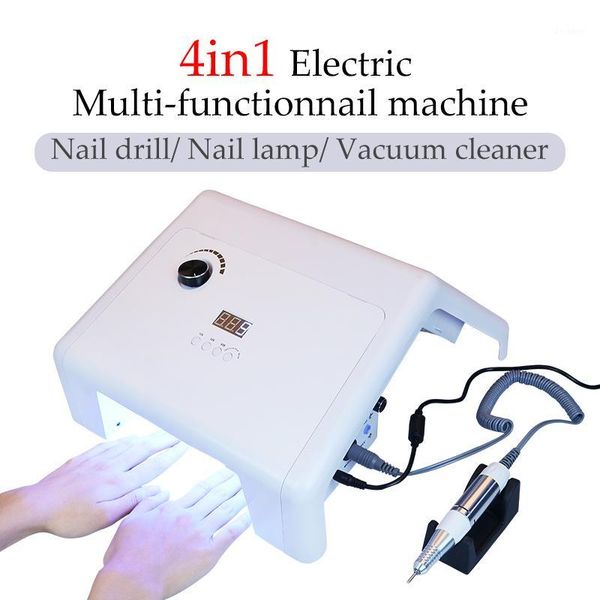4in1 full-featured 140w manicure machine with 30000rpm nail drill 80w lamp and 120w vacuum cleaner for pedicure1, Silver
4in1 full-featured 140w manicure machine with 30000rpm nail drill 80w lamp and 120w vacuum cleaner for pedicure1, Silver