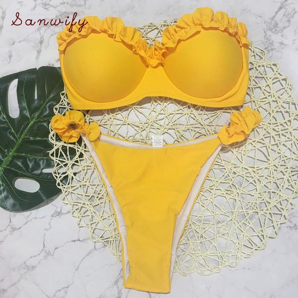 women's swimwear yellow bikinis lace swimsuit push up bathing suit women beach swim wear swimming, White;black
women's swimwear yellow bikinis lace swimsuit push up bathing suit women beach swim wear swimming, White;black