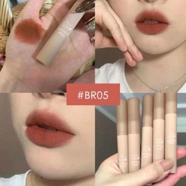 lip gloss chestnut matte orange brown liquid lipstick long-lasting waterproof / show white glaze girls makeup cosmetics
lip gloss chestnut matte orange brown liquid lipstick long-lasting waterproof / show white glaze girls makeup cosmetics