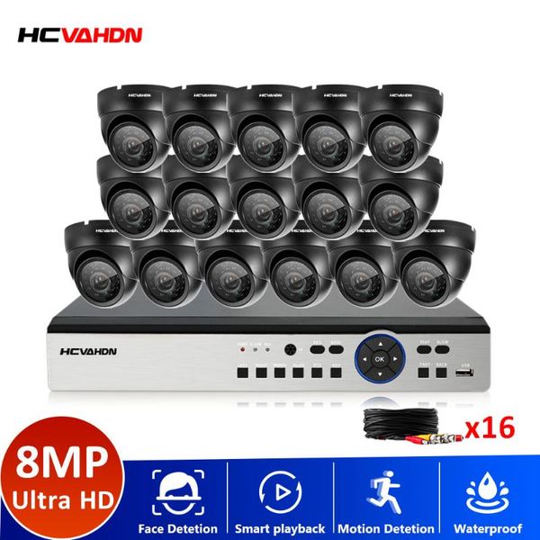 home cctv camera security system kit 4k dvr 16ch in/outdoor face detetion 8mp ultra hd dome video surveillance wireless kits
home cctv camera security system kit 4k dvr 16ch in/outdoor face detetion 8mp ultra hd dome video surveillance wireless kits