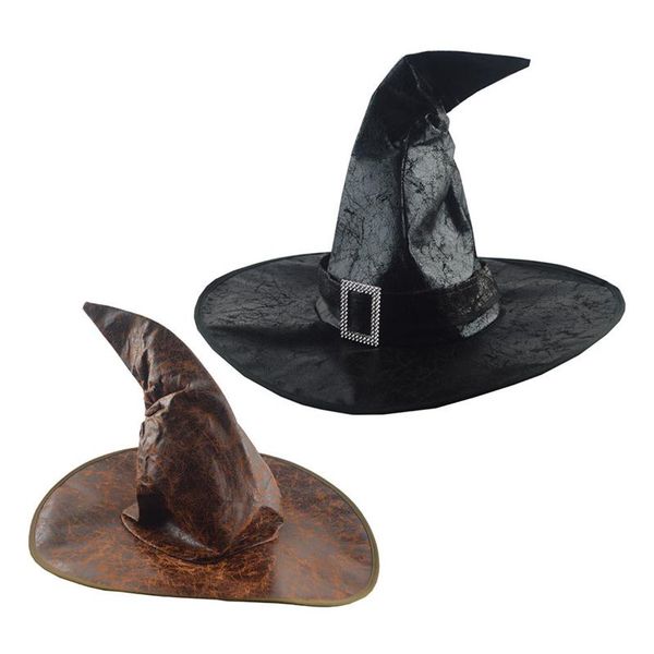 party hats wizard hat fancy dress ball dance performance leather witch props cos halloween accessories children universal
party hats wizard hat fancy dress ball dance performance leather witch props cos halloween accessories children universal