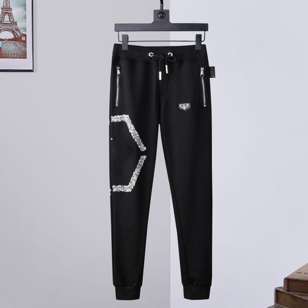 plein bear jogging trousers stones gothic mens womens pants sports luxury designers sweatpants drawstring joggers couple brand clothing 8418, Black
plein bear jogging trousers stones gothic mens womens pants sports luxury designers sweatpants drawstring joggers couple brand clothing 8418, Black