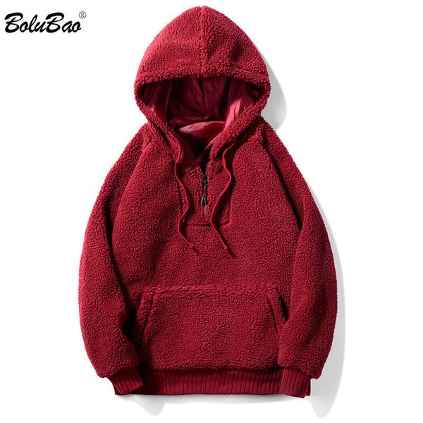 bolubao fashion men hoodies men's wool solid color big pocket hooded sweatshirts casual hoodie male clothing 210518, Black
bolubao fashion men hoodies men's wool solid color big pocket hooded sweatshirts casual hoodie male clothing 210518, Black