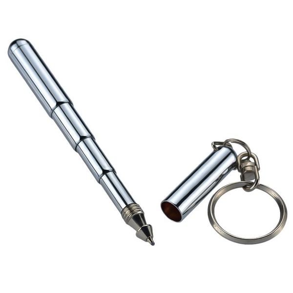 ballpoint pens retractable pen shape keychain mini metal key ring portable stainless steel tools, Blue;orange
ballpoint pens retractable pen shape keychain mini metal key ring portable stainless steel tools, Blue;orange