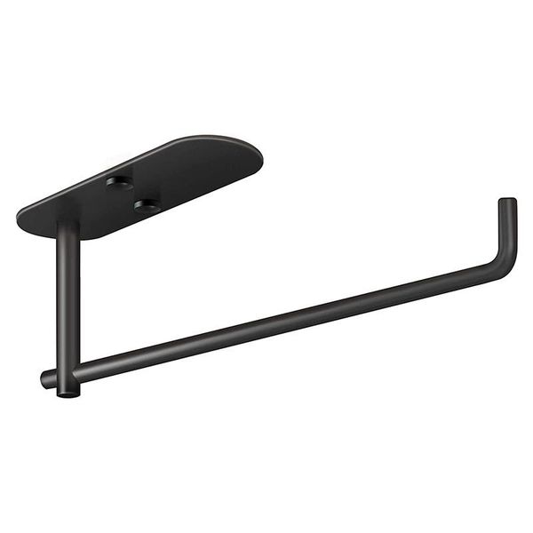 toilet paper holders towel holder under cabinet mount for kitchen towel, adhesive black roll stick on wall
toilet paper holders towel holder under cabinet mount for kitchen towel, adhesive black roll stick on wall