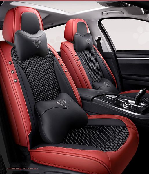 car accessory seat cover for sedan suv durable leather universal five seats set cushion including front and rear covers full covered gray de
car accessory seat cover for sedan suv durable leather universal five seats set cushion including front and rear covers full covered gray de