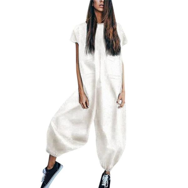 women's jumpsuits & rompers women o-neckline solid romper short sleeve casual zipper loose linen shein mujer pantalon femme salopette f, Black;white
women's jumpsuits & rompers women o-neckline solid romper short sleeve casual zipper loose linen shein mujer pantalon femme salopette f, Black;white