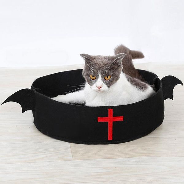kennels & pens round cat bed house halloween black bat design super suitable pet dog kennel warm sleeping puppy mat portable supplies
kennels & pens round cat bed house halloween black bat design super suitable pet dog kennel warm sleeping puppy mat portable supplies