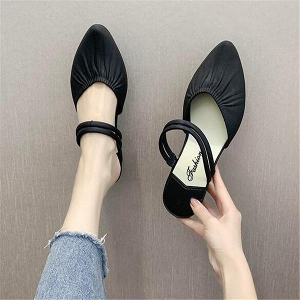 slippers 2021 women's shoes fashion sandals summer outdoor lazy casual bag, Black
slippers 2021 women's shoes fashion sandals summer outdoor lazy casual bag, Black