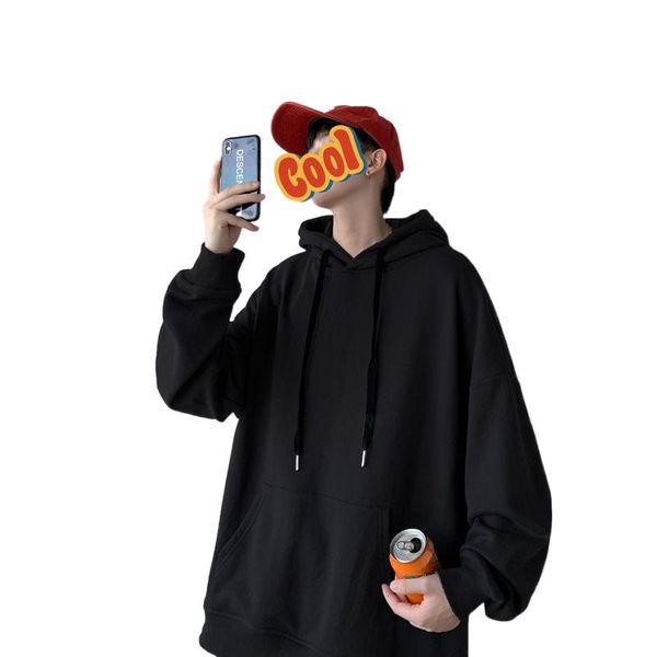 men's hoodies & sweatshirts korean fake two-piece fashion casual hooded sweatshirt men streetwear loose hip-hop pullover hoodie mens ho, Black
men's hoodies & sweatshirts korean fake two-piece fashion casual hooded sweatshirt men streetwear loose hip-hop pullover hoodie mens ho, Black
