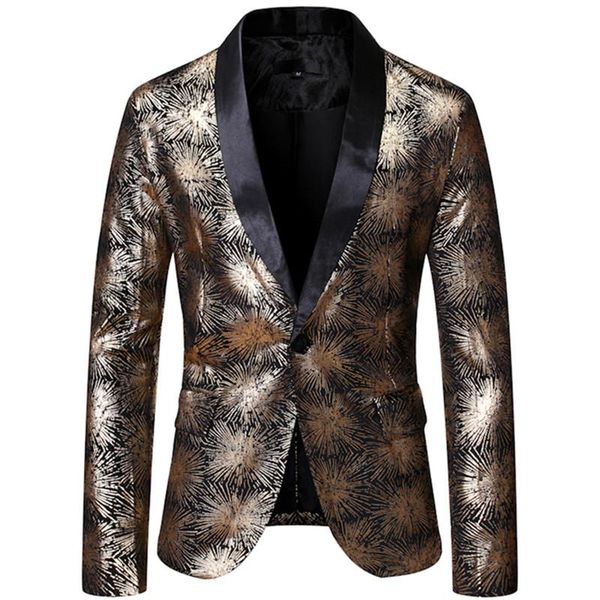 men's suits & blazers nice casual boutique flower suit / business british style bronzing jacket coat, White;black
men's suits & blazers nice casual boutique flower suit / business british style bronzing jacket coat, White;black
