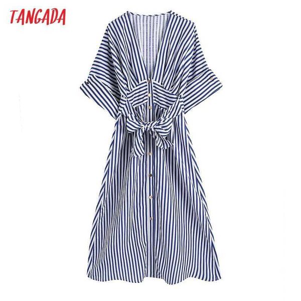 tangada summer women striped print french style dress puff short sleeve ladies midi dress vestidos be901 210609, Black;gray
tangada summer women striped print french style dress puff short sleeve ladies midi dress vestidos be901 210609, Black;gray
