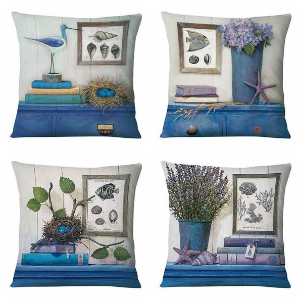 cushion/decorative pillow mediterranean cushions decorative bird's nest and lavender printed pillowcase home decor sofa throw almofada
cushion/decorative pillow mediterranean cushions decorative bird's nest and lavender printed pillowcase home decor sofa throw almofada