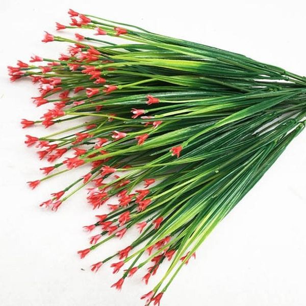 7-fork artificial flowers plastic green grass plants home office desk decorative leaves party decors & wreaths
7-fork artificial flowers plastic green grass plants home office desk decorative leaves party decors & wreaths