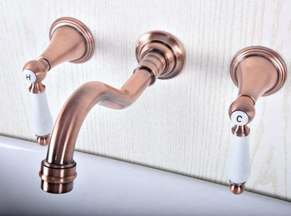 bathroom sink faucets antique red copper brass wall mounted dual handles widespread 3 holes basin tub faucet mixer water taps msf507
bathroom sink faucets antique red copper brass wall mounted dual handles widespread 3 holes basin tub faucet mixer water taps msf507