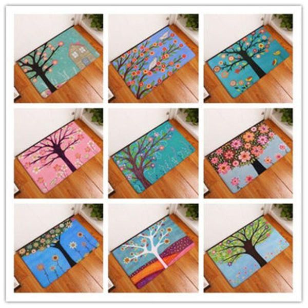 40x60cm oil painting tree home bath mat non-slip bathroom carpet soft kitchen toilet floor decor easter mats
40x60cm oil painting tree home bath mat non-slip bathroom carpet soft kitchen toilet floor decor easter mats