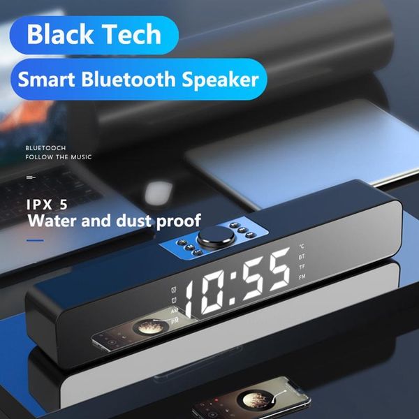 led sound bar alarm clock wireless bluetooth speaker home theater surround soundbar for pc tv computer portable speakers
led sound bar alarm clock wireless bluetooth speaker home theater surround soundbar for pc tv computer portable speakers