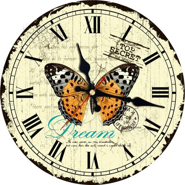wall clocks wonzom butterfly roman numeral vintage pattern wooden cardboard clock, european retro clock for chic home office cafe decor
wall clocks wonzom butterfly roman numeral vintage pattern wooden cardboard clock, european retro clock for chic home office cafe decor