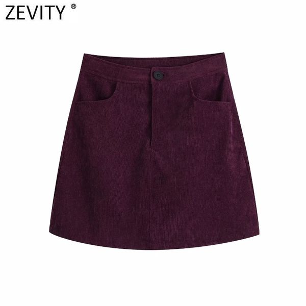 zevity women vintage zipper fly pockets corduroy a line skirt faldas mujer female fashion chic vestido business qun715 210419, Black
zevity women vintage zipper fly pockets corduroy a line skirt faldas mujer female fashion chic vestido business qun715 210419, Black