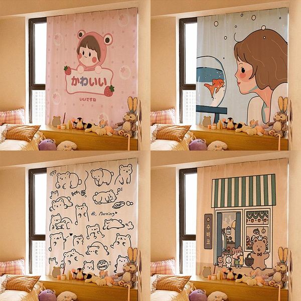 curtain & drapes ins style bedroom home decor living room cartoon printed window curtains self-adhesive no punch shading
curtain & drapes ins style bedroom home decor living room cartoon printed window curtains self-adhesive no punch shading