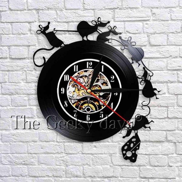 wall clocks 1piece funny rat record clock 3d animal adorable mouse and cheese game nursery decor for children room
wall clocks 1piece funny rat record clock 3d animal adorable mouse and cheese game nursery decor for children room