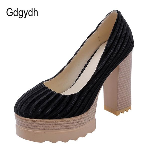 dress shoes gdgydh spring autumn women pumps high heels plus size platform square heel flock pink beige gray party female 2021, Black
dress shoes gdgydh spring autumn women pumps high heels plus size platform square heel flock pink beige gray party female 2021, Black