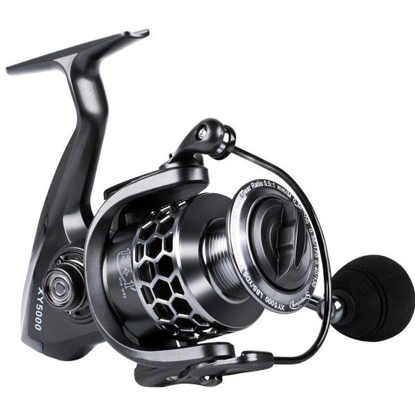 sougayilang metal body spinning fishing reel with spare spool 13+1bb 5.5:1 gear ratio smooth eva handle crap reels baitcasting
sougayilang metal body spinning fishing reel with spare spool 13+1bb 5.5:1 gear ratio smooth eva handle crap reels baitcasting