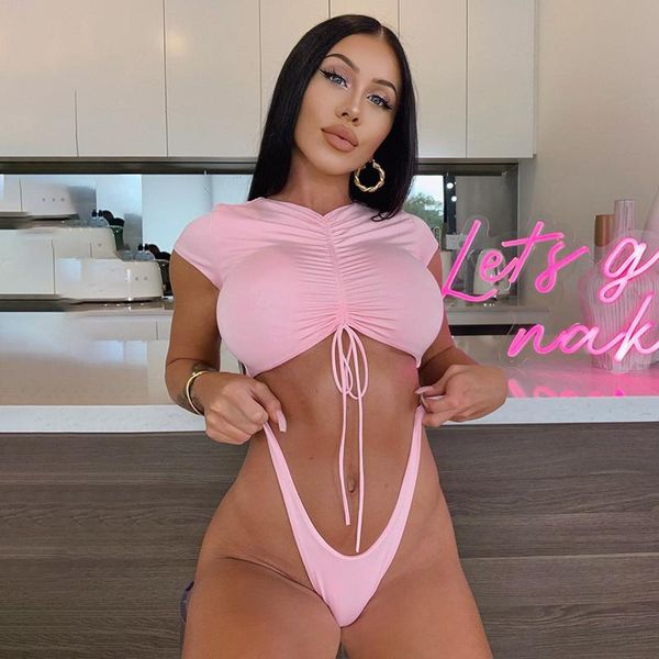 women's t-shirt 2021 summer t shirt women drawstring pleated crop short sleeve lace up ruched streetwear bodycon v-neck hip hop, White
women's t-shirt 2021 summer t shirt women drawstring pleated crop short sleeve lace up ruched streetwear bodycon v-neck hip hop, White