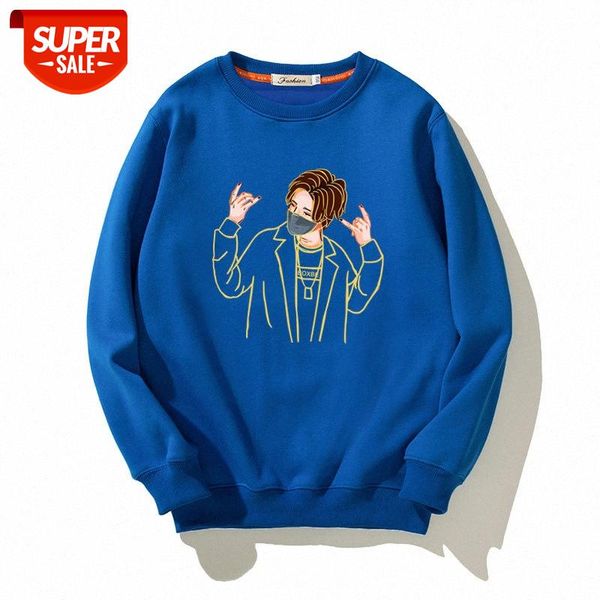 round neck sweater men's loose trend all-match bottoming shirt with personalized prints and clothes #6z8b, Black
round neck sweater men's loose trend all-match bottoming shirt with personalized prints and clothes #6z8b, Black