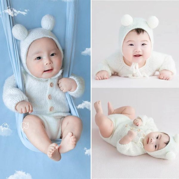 caps & hats pography cute bear hat props set infant po costume soft overalls romper clothes jumsuit, Yellow
caps & hats pography cute bear hat props set infant po costume soft overalls romper clothes jumsuit, Yellow