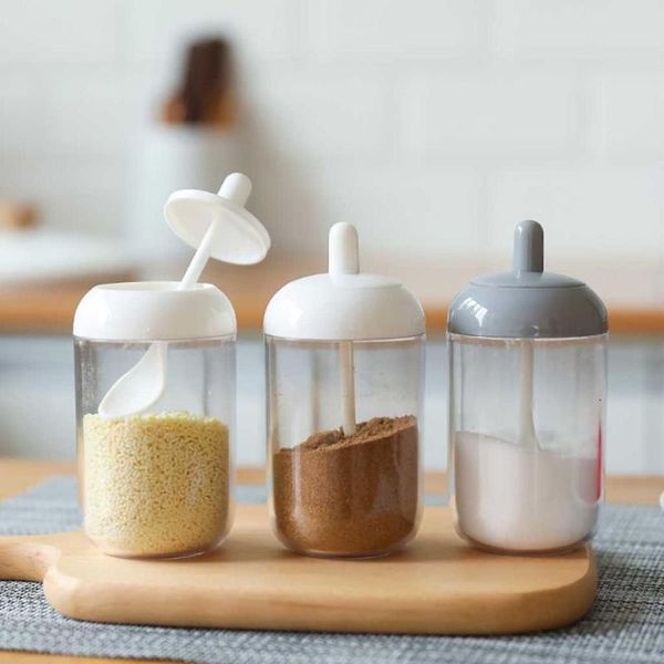 storage bottles & jars kitchen sugar salt pepper spices rack seasoning box organizer bottle pot for condiment spice jar container
storage bottles & jars kitchen sugar salt pepper spices rack seasoning box organizer bottle pot for condiment spice jar container